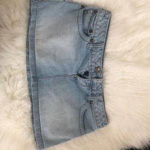 Vintage Free People Mini Skirt